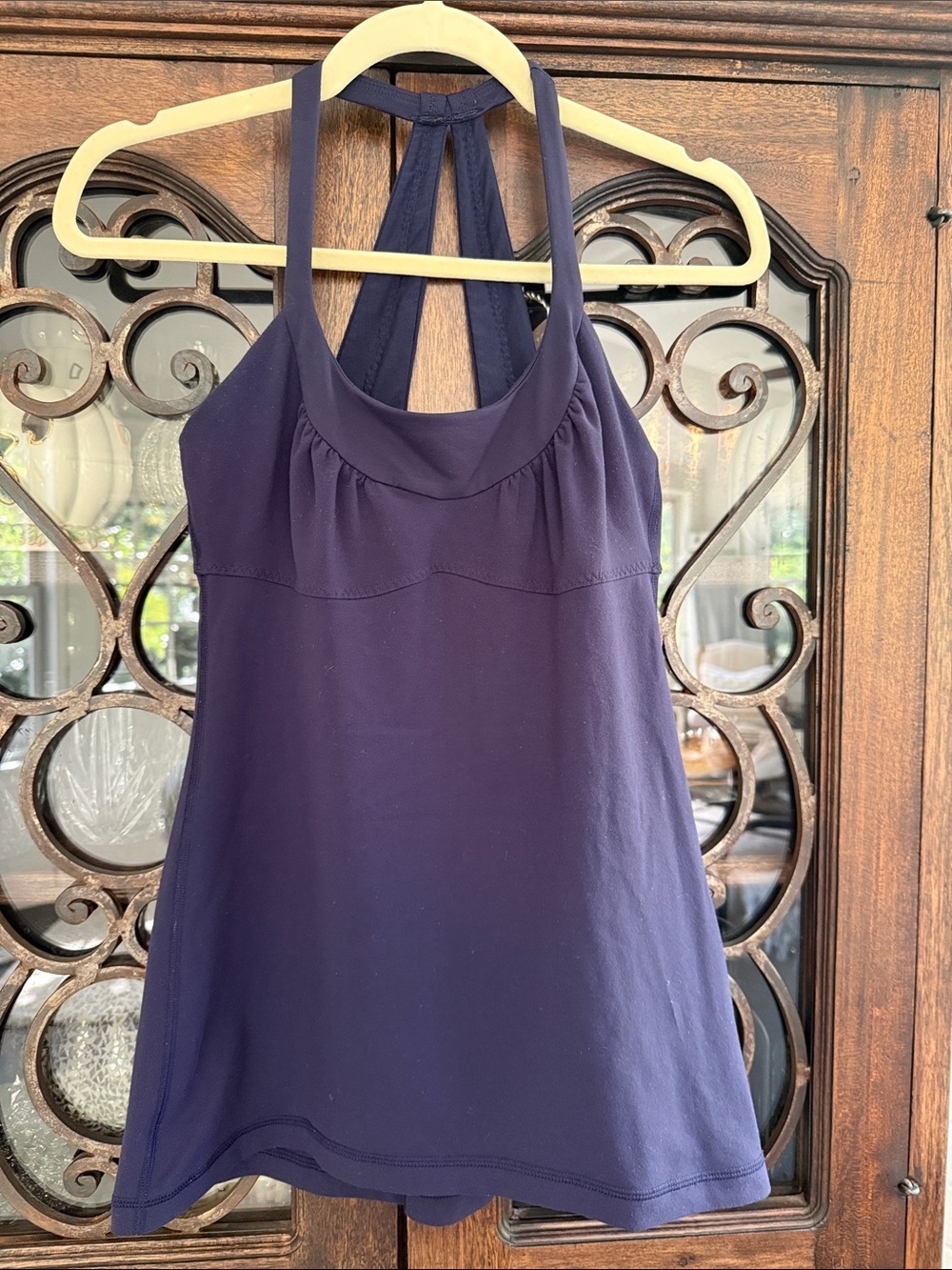 Lululemon Navy Halter Tank Top